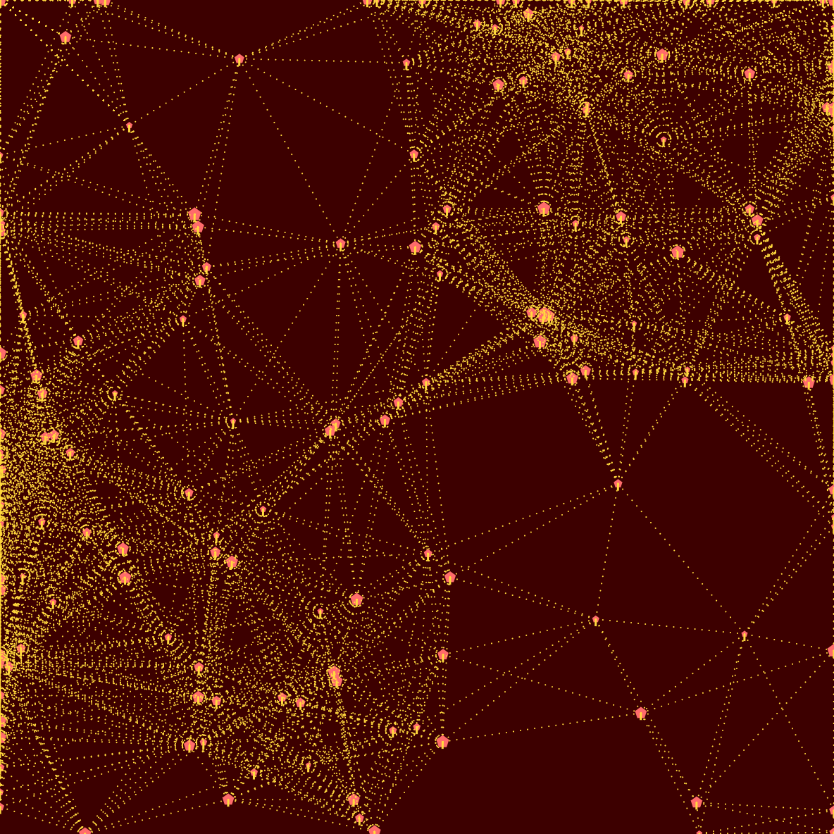 Fractal Swarm NFT Illustration