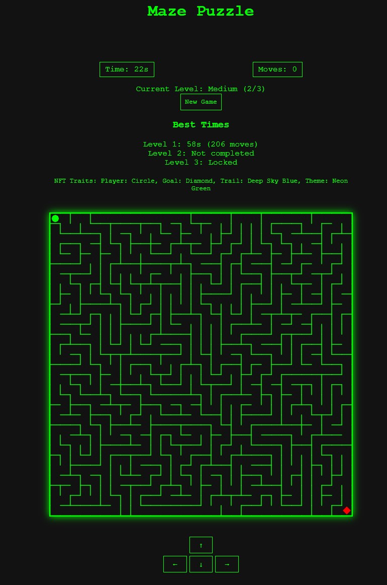 Maze Puzzle Gameplay
